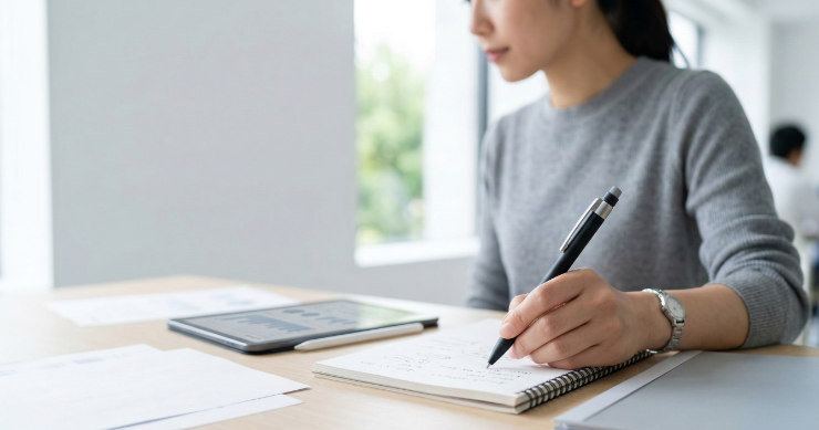 消せるボールペンの構造と使い方のイメージ