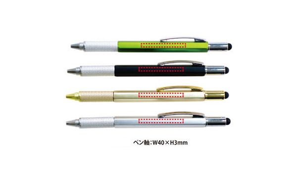 タッチペン付マルチツールペン サムネイル4